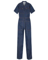 Danny Short Sleeve Boilersuit Raw Denim