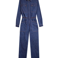 Danny Longsleeve Boilersuit Indigo