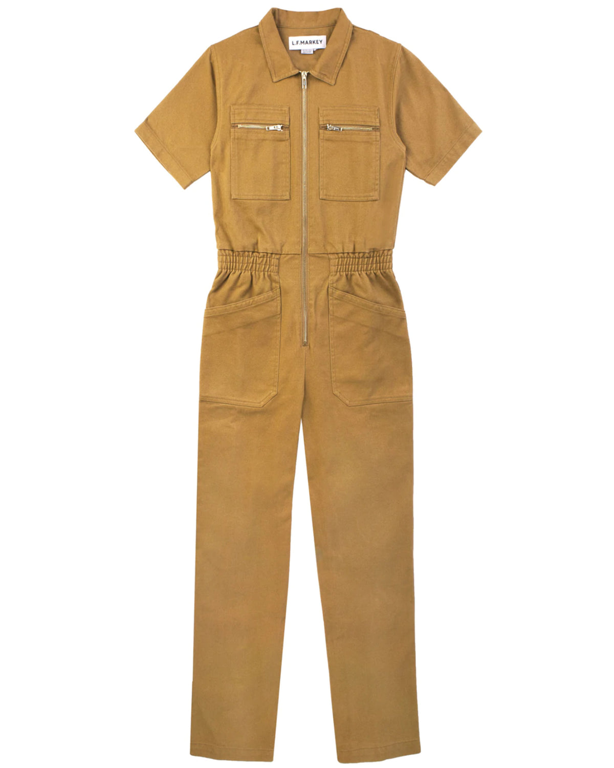 Danny Boilersuit Short-Sleeve Saffron