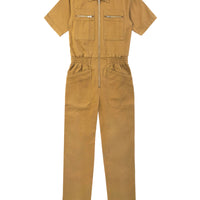 Danny Boilersuit Short-Sleeve Saffron