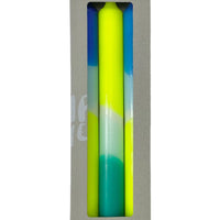 Dip Dye Neon Candles Ocean Spirit