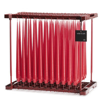 Hand-Dipped Lacquer Taper Candles, Pair