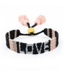 LOVE Atitlan Bracelets Black and Neutral