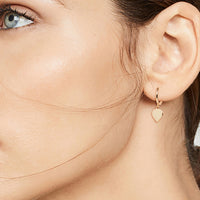 Heart Huggie Earring