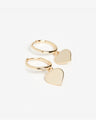Heart Huggie Earring