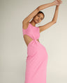 Once Around Tank Dress Pop Pink