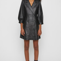 Lexia Leather Dress