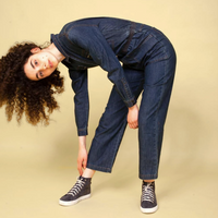 Danny Longsleeve Boilersuit Indigo