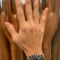 AMOR Atitlan Bracelets Black and Gold