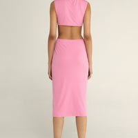 Once Around Tank Dress Pop Pink