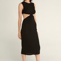 Once Around Tank Dress Black