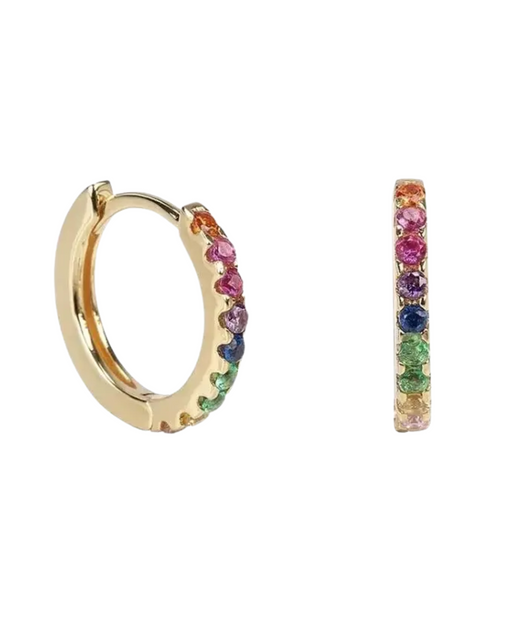 Pave Multi Huggie