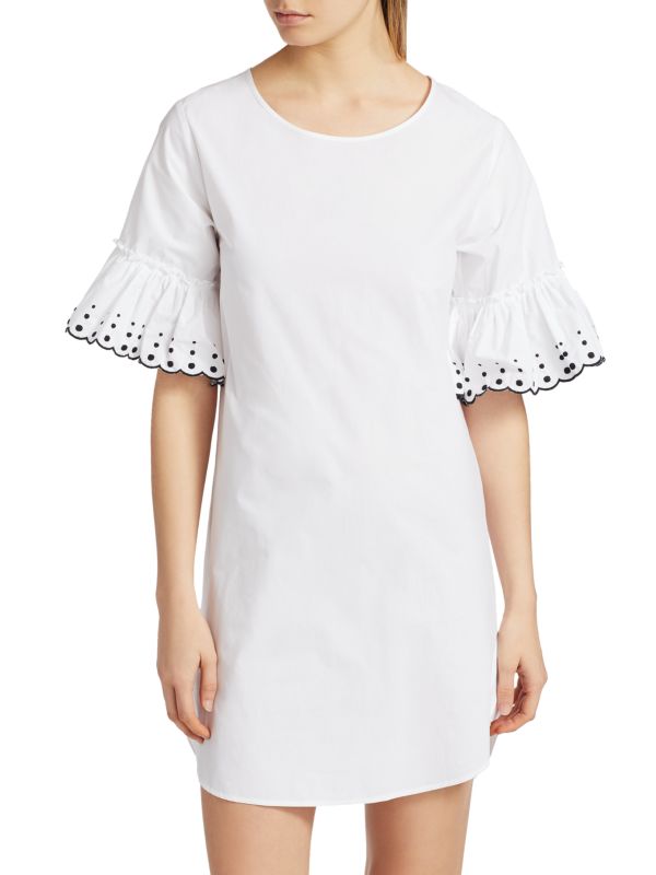 See by Chloe- White Cotton short Dress - size M Louise See by Chloe- White Cotton short Dress - size M Louise
