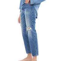 Straight Fit Jeans Indigo Wash